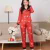 Bộ pijama lụa dài cao cấp