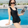 đồ bơi bikini liền mảnh đen b128