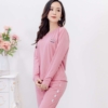 Bộ đồ mặc nhà C046 cotton tay dài quần dài