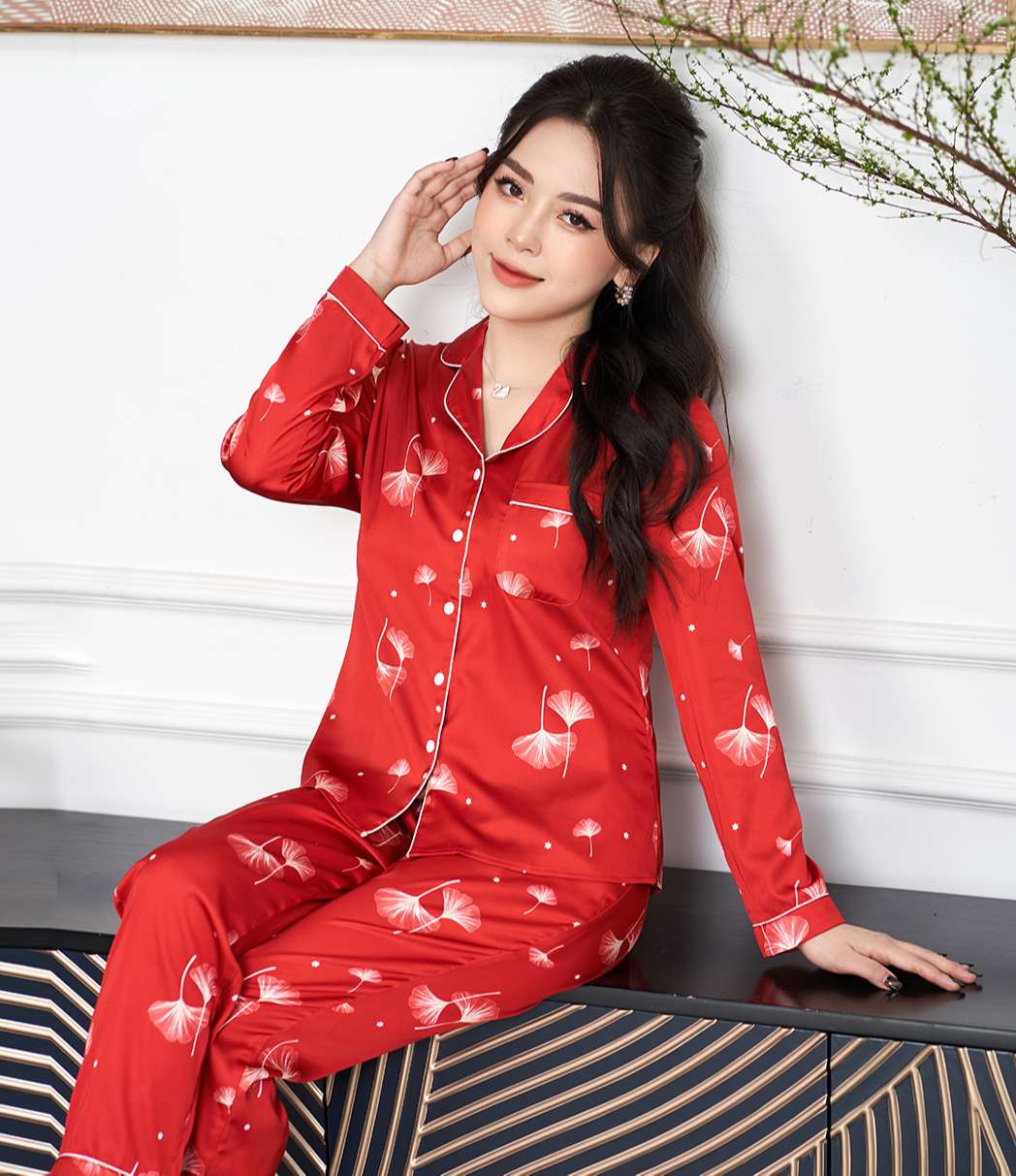 Bộ pijama H592 tay dài quần dài