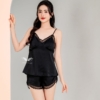 Bộ đồ ngủ nữ áo hai dây quần cộc N386
