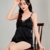 Bộ đồ ngủ nữ áo hai dây quần cộc N386