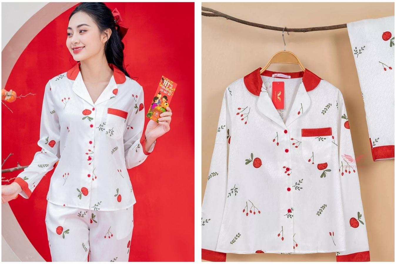 Pijama lua van phap tay dai quan dai H920