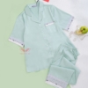 do bo pijama lụa huong tao tay coc quan dai H1035